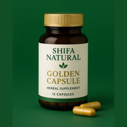 Al Shifa Golden Capsule (15 Capsules) - Hakeem Abdullah